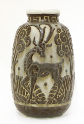 Lot 123 - A Pilkington's Royal Lancastrian pottery vase