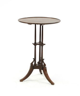 Lot 290 - A 19th century mahogany occasional table