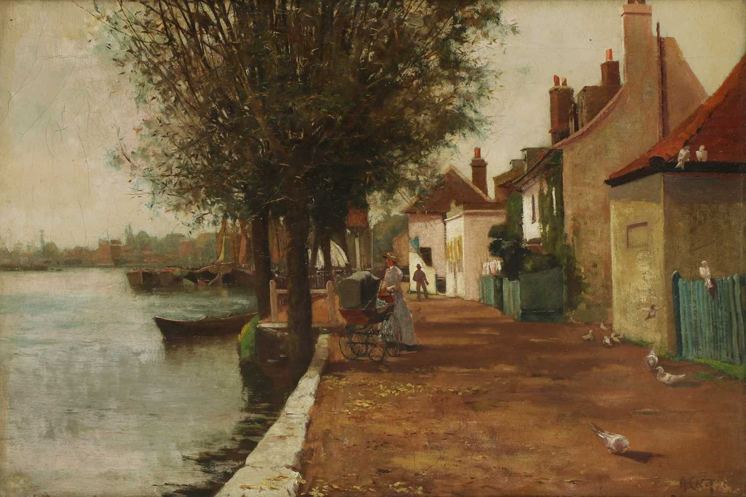 Lot 330 - Sir Alfred East RA (1849-1913)