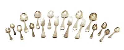 Lot 15 - A quantity of silver cutlery