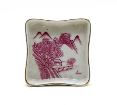 Lot 119 - A collection of Chinese porcelain trays