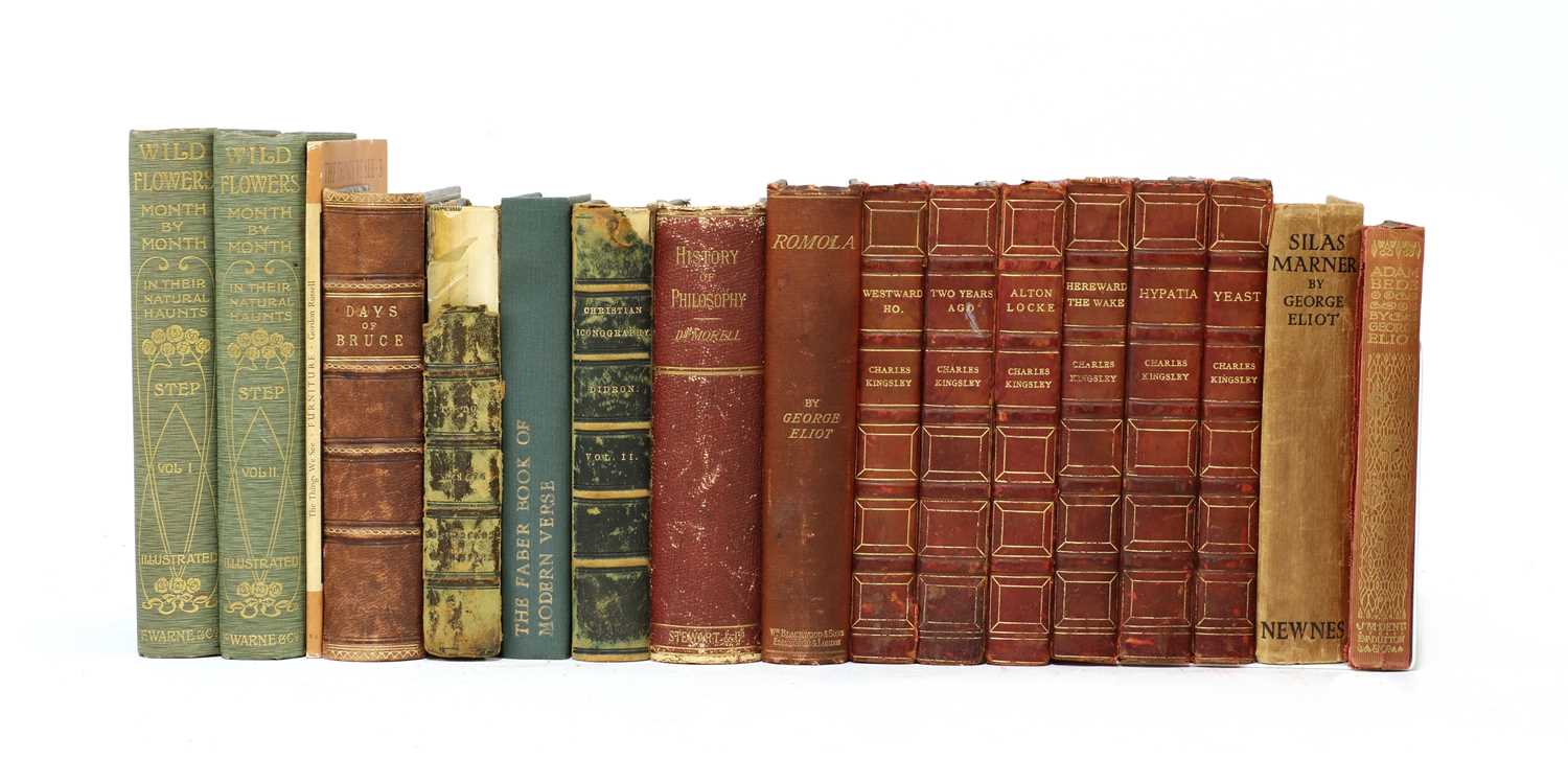 Lot 224 - BINDING: Including: Kingsley, C: Works. 6 volumes.