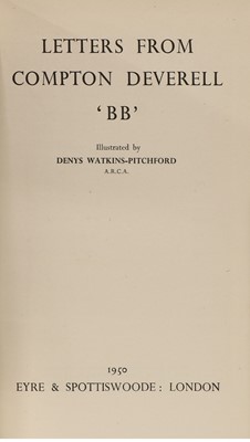Lot 61 - "BB" (Denys J Watkins-Pitchford)