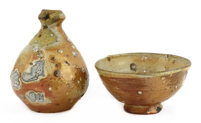 Lot 189A - Nic Collins (b.1958), two stoneware items