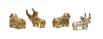 Lot 78 - Four ancient Indus valley terracotta animals