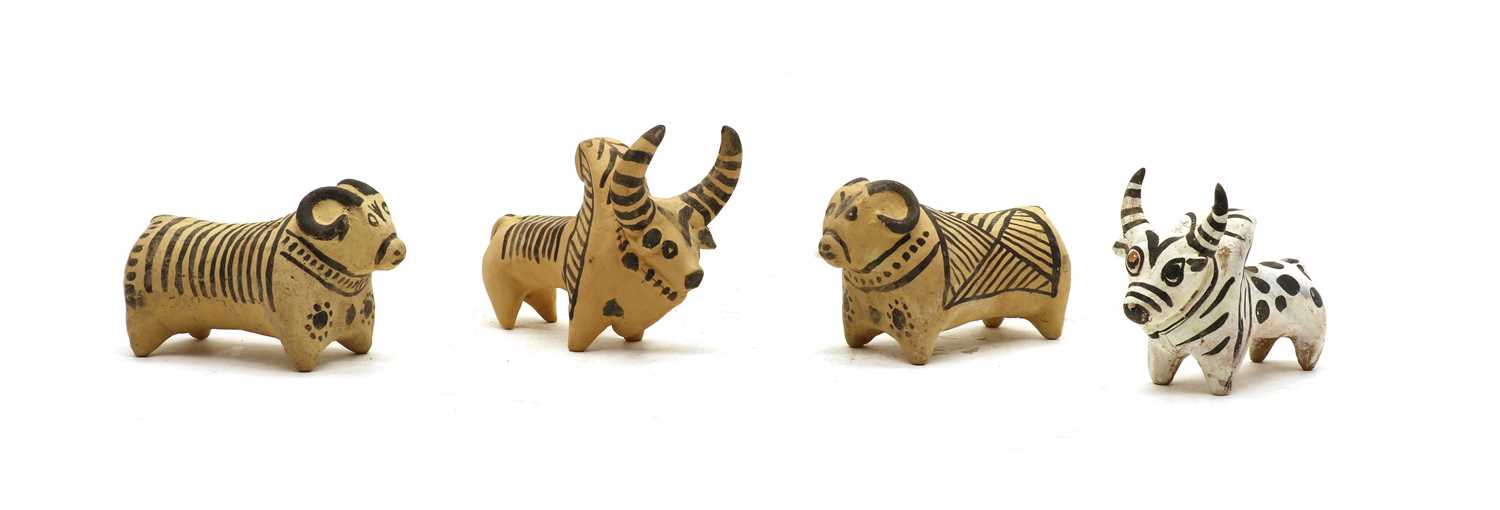 Lot 78 - Four ancient Indus valley terracotta animals
