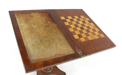 Lot 255 - A Victorian rectangular mahogany games and work table