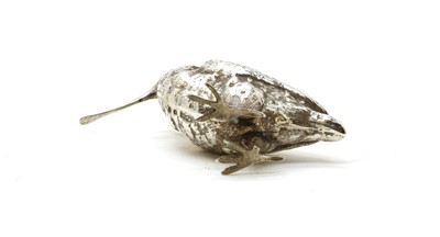 Lot 4 - A small silver novelty pepperette