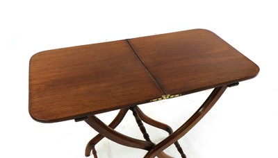 Lot 235 - A 19th century mahogany coaching table