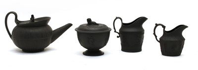 Lot 155 - An early 19th Century Wedgwood Basalt teapot