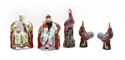 Lot 175 - A collection of Chinese famille rose ceramics