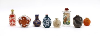 Lot 169 - A collection of Chinese snuff bottles