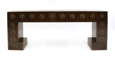 Lot 632 - A Chinese sideboard