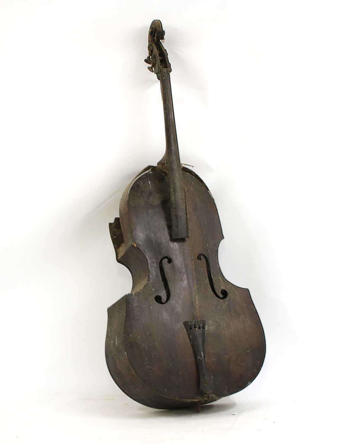 Lot 145 - Formerly a double bass