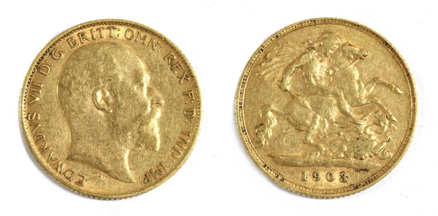 Lot 16 - Coins, Great Britain, Edward VII (1901-1910)