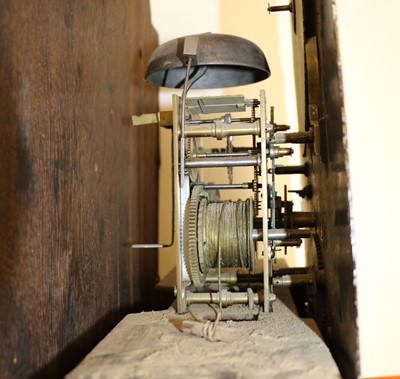 Lot 252 - A Georgian eight day longcase clock