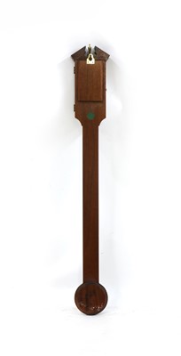 Lot 318 - A mahogany stick barometer