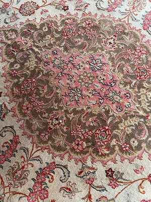 Lot 405 - A Persian Qum rug