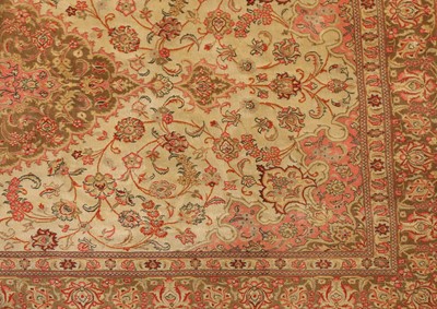 Lot 405 - A Persian Qum rug
