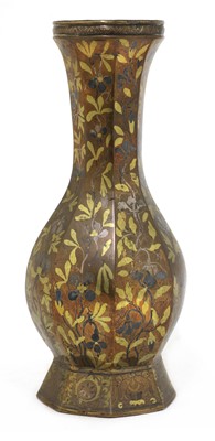 Lot 282 - A bronze vase
