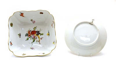 Lot 321 - A Herend porcelain ‘Fruits and Flowers’ pattern salad bowl