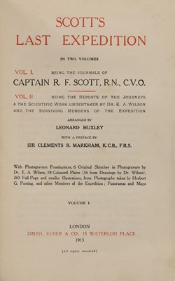 Lot 291 - ANTARCTIC: SCOTT, Captain R F