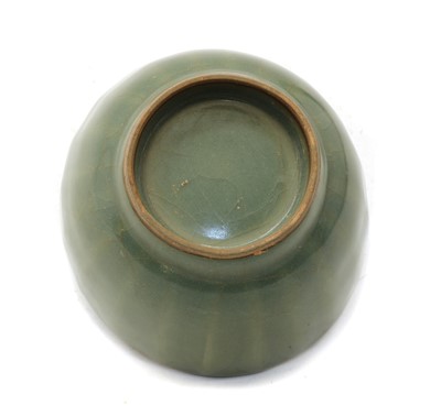 Lot 149 - A Chinese celadon glazed bowl