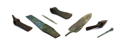 Lot 80 - Ancient bronze and iron implements