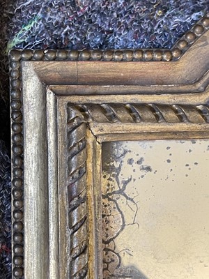 Lot 142 - A French Louis XVI-style giltwood framed girandole