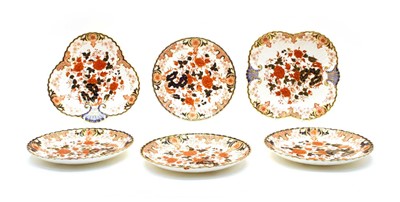 Lot 124 - A collection of 19th Century Derby porcelain plates