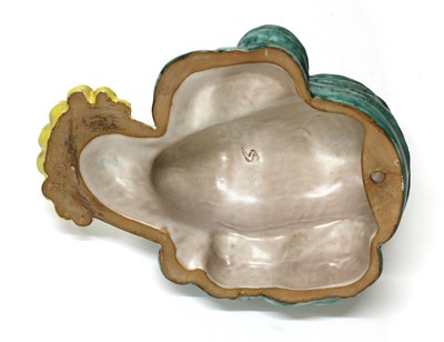 Lot 216 - A Goldscheider pottery wall mask