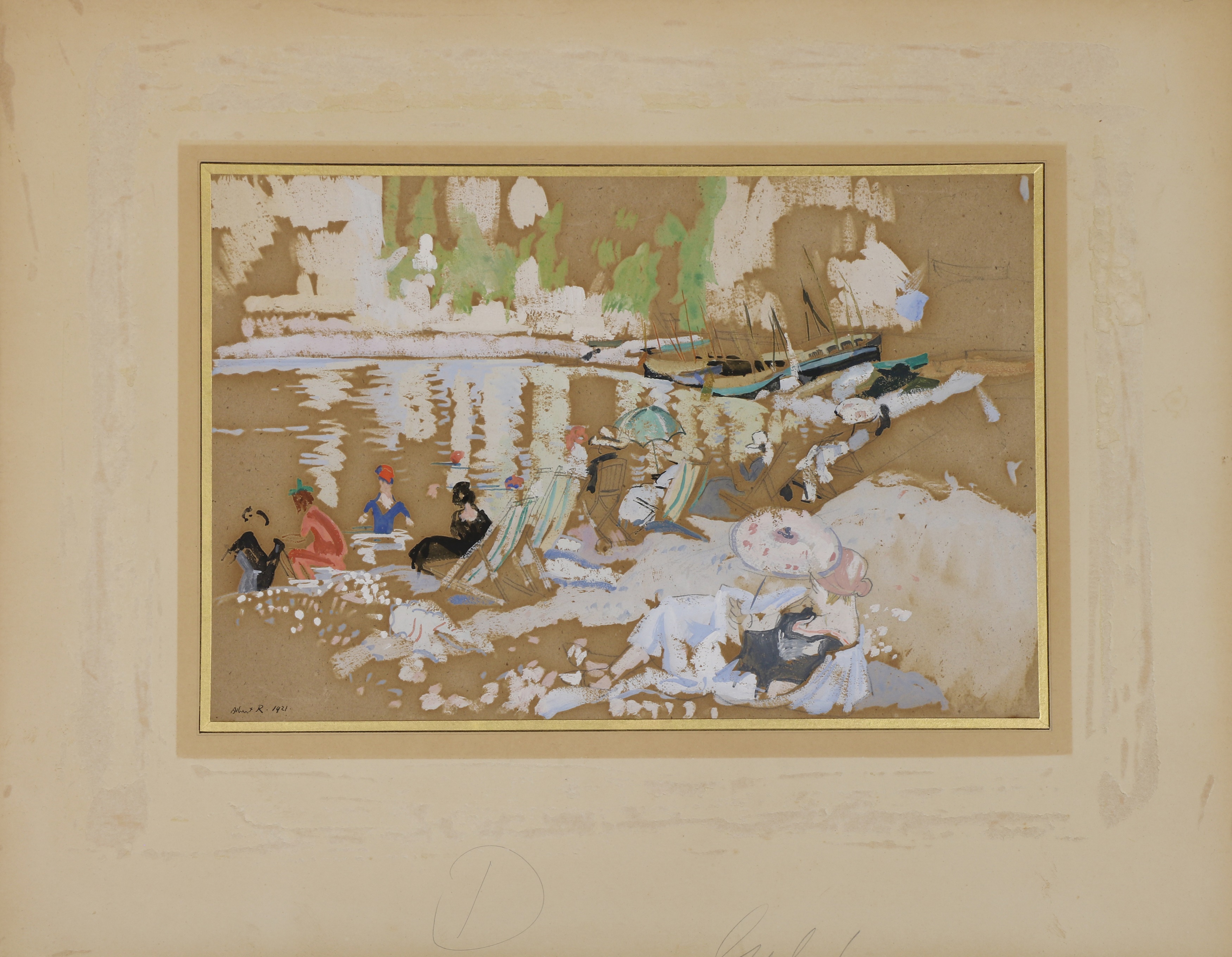 Lot 555 - Albert Rutherston (1881-1953)