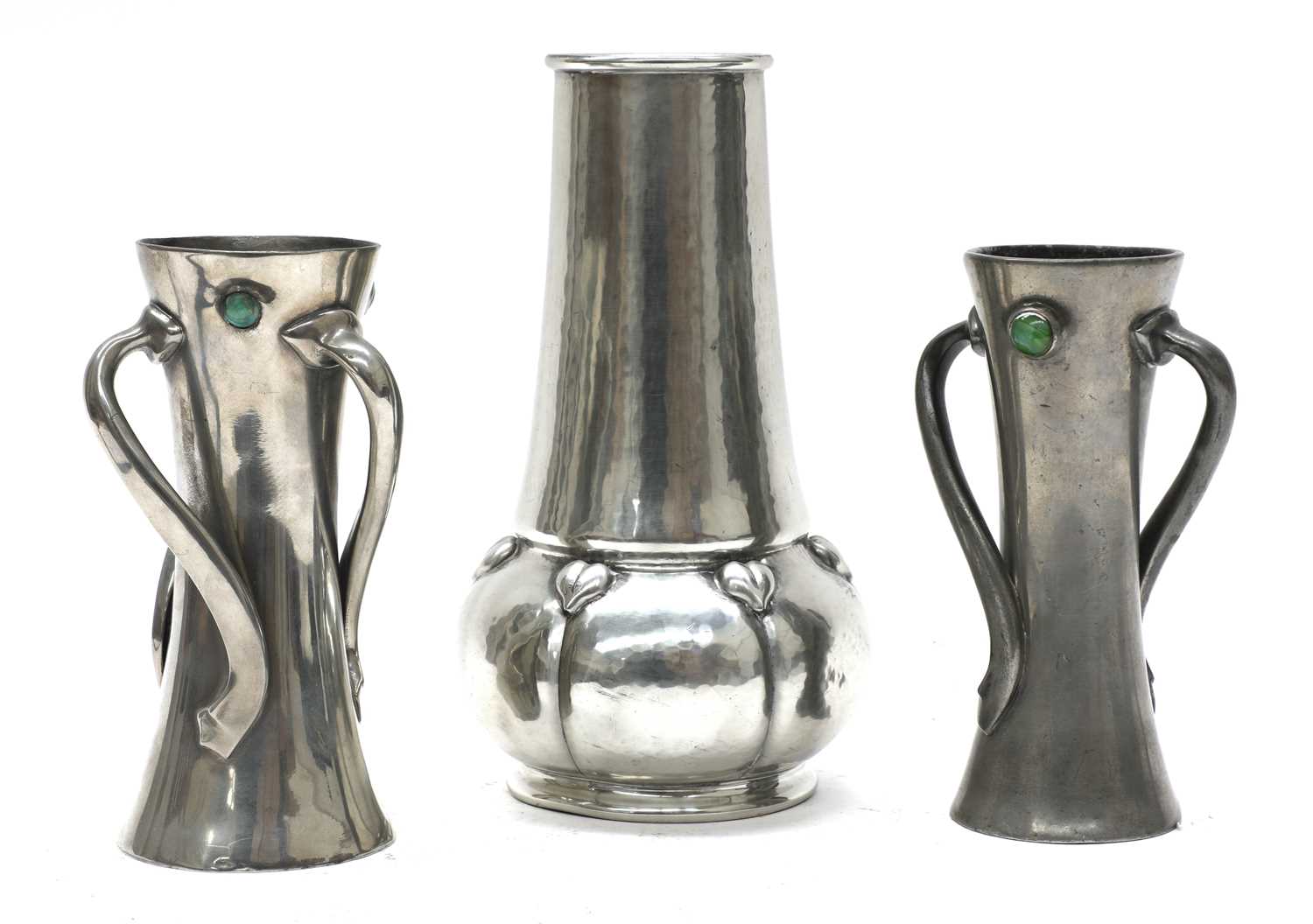 Lot 34 - A Liberty & Co. Tudric pewter vase