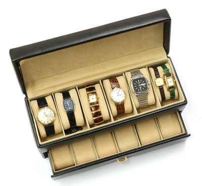 Lot 301 - A gentlemen's gold-plated Tissot 'Visodate' mechanical strap watch