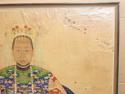 Lot 87 - A Chinese ancestor portrait