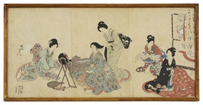 Lot 215 - Yoshu Chikanobu (Hashimoto Chikanobu, 1838-1912)