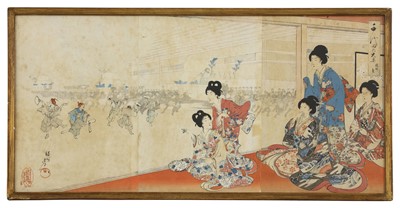 Lot 216 - Yoshu Chikanobu (Hashimoto Chikanobu, 1838-1912)