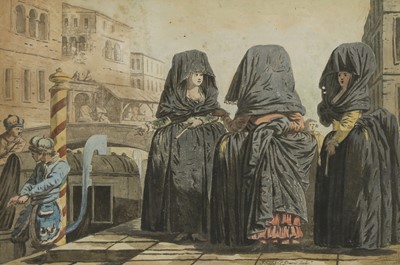 Lot 278 - Abraham-Louis-Rodolphe Ducros (Swiss, 1748-1810), after François Sablet (French, 1745-1819)