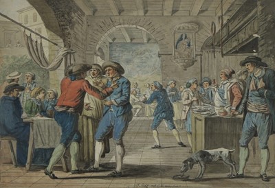 Lot 278 - Abraham-Louis-Rodolphe Ducros (Swiss, 1748-1810), after François Sablet (French, 1745-1819)