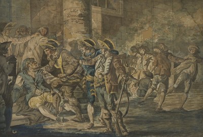 Lot 278 - Abraham-Louis-Rodolphe Ducros (Swiss, 1748-1810), after François Sablet (French, 1745-1819)
