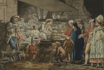 Lot 278 - Abraham-Louis-Rodolphe Ducros (Swiss, 1748-1810), after François Sablet (French, 1745-1819)
