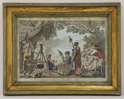 Lot 278 - Abraham-Louis-Rodolphe Ducros (Swiss, 1748-1810), after François Sablet (French, 1745-1819)