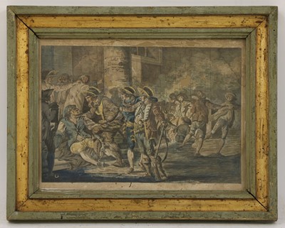 Lot 278 - Abraham-Louis-Rodolphe Ducros (Swiss, 1748-1810), after François Sablet (French, 1745-1819)