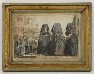 Lot 278 - Abraham-Louis-Rodolphe Ducros (Swiss, 1748-1810), after François Sablet (French, 1745-1819)