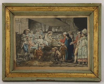 Lot 278 - Abraham-Louis-Rodolphe Ducros (Swiss, 1748-1810), after François Sablet (French, 1745-1819)