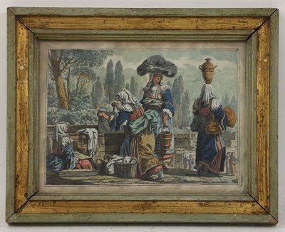 Lot 278 - Abraham-Louis-Rodolphe Ducros (Swiss, 1748-1810), after François Sablet (French, 1745-1819)
