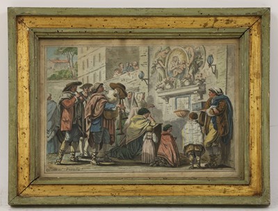 Lot 278 - Abraham-Louis-Rodolphe Ducros (Swiss, 1748-1810), after François Sablet (French, 1745-1819)