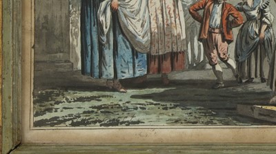 Lot 278 - Abraham-Louis-Rodolphe Ducros (Swiss, 1748-1810), after François Sablet (French, 1745-1819)