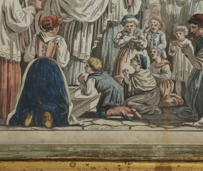 Lot 278 - Abraham-Louis-Rodolphe Ducros (Swiss, 1748-1810), after François Sablet (French, 1745-1819)