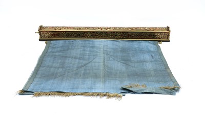 Lot 156 - A French Louis XV-style tortoiseshell and brass Boulle work carriage blind